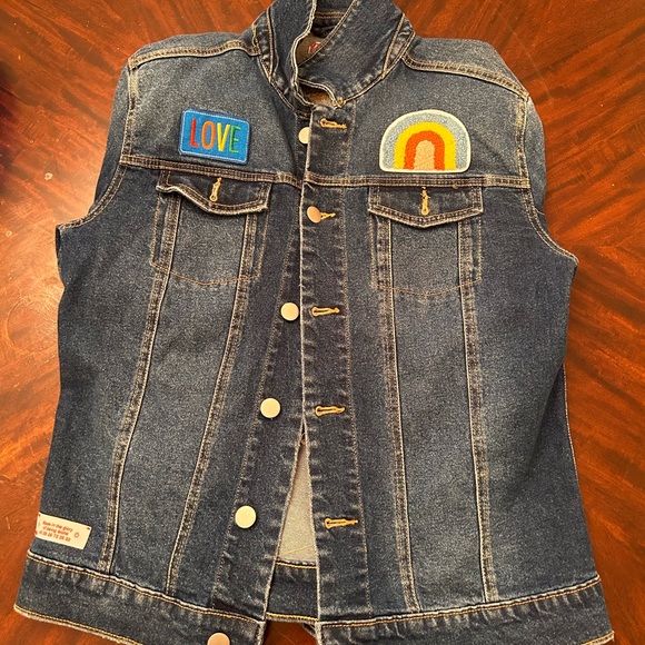 Unisex Custom Denim Jacket (medium) - Picture 4 of 5